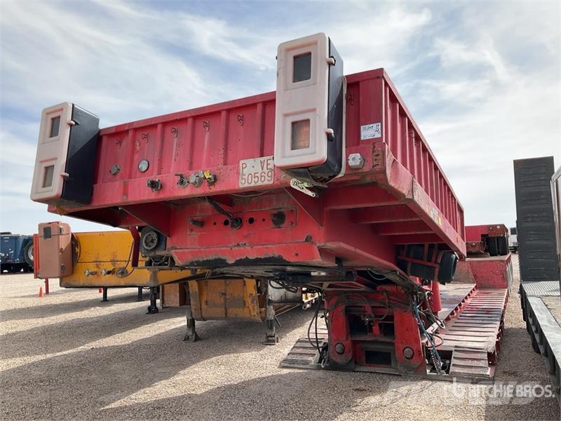 Trabosa GL0954/GL1196 90 ton 5/Axle Removable Gooseneck Lo Dieplader