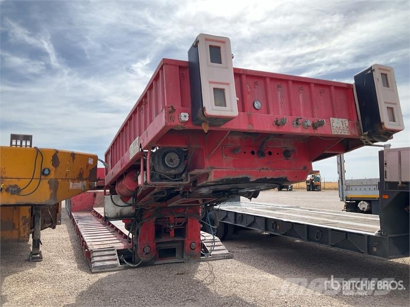 Trabosa GL0954/GL1196 90 ton 5/Axle Removable Gooseneck Lo Dieplader