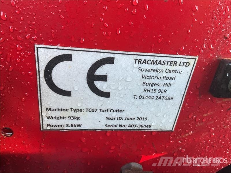 Tracmaster TC07 Turf Cutter Ostale poljoprivredne mašine