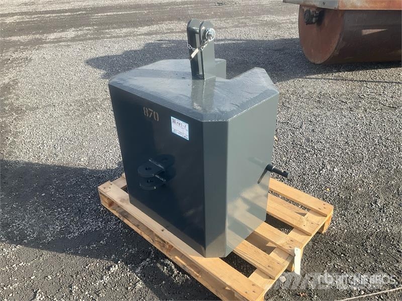  Tractor Front 3 PT Hitch 870 Kg Counterweight (Unu Frontgewichte