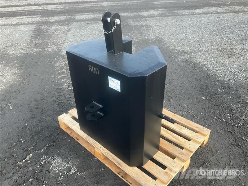 Tractor Front 3 PT Hitch 600 Kg Counterweight (Unu Ön ağırlıklar