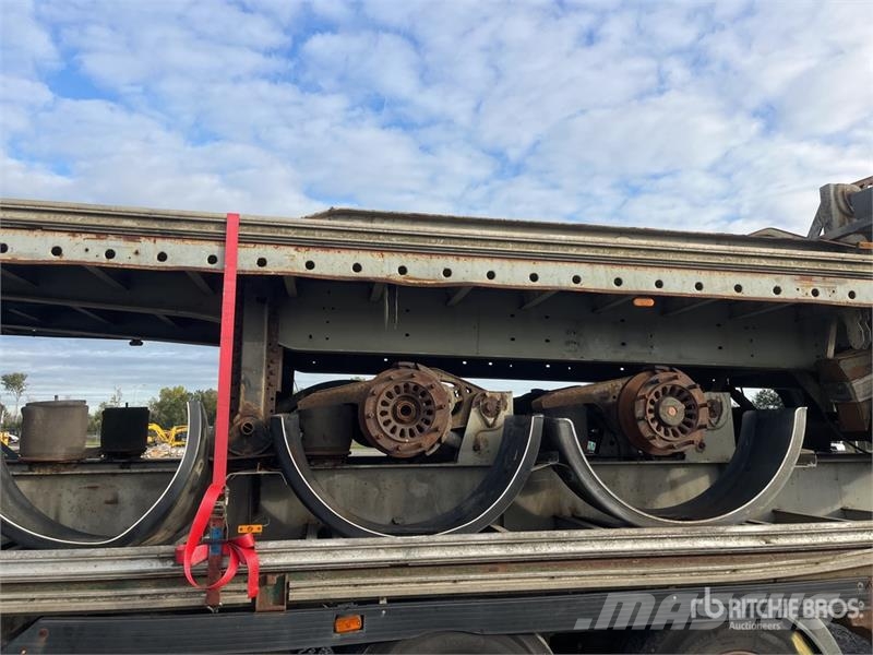 Trailor Tri/A Quantity of (4) Flatbed Trailer Vlakke laadvloer