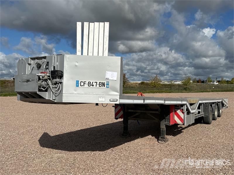 Trax 533 Tri/A Semi-Remorque Porte-Engins 3 Essieux Tri Нискотоварачи