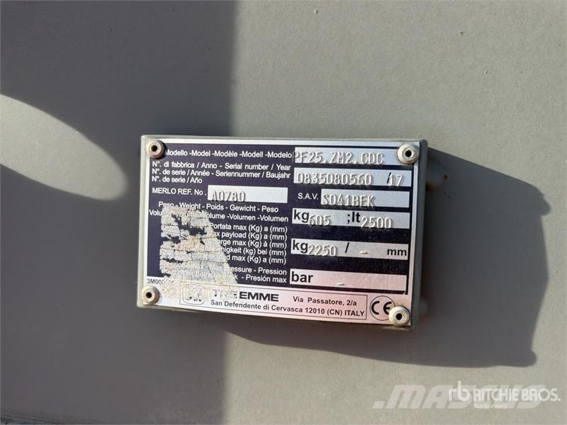 TreEmme 2350 mm Godet Bucket Schaufeln