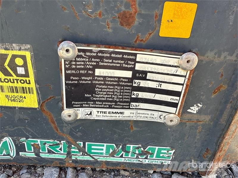  Treemme GZ450 PRE Telehandler Lifting Hook معدات البناء - غير ذلك