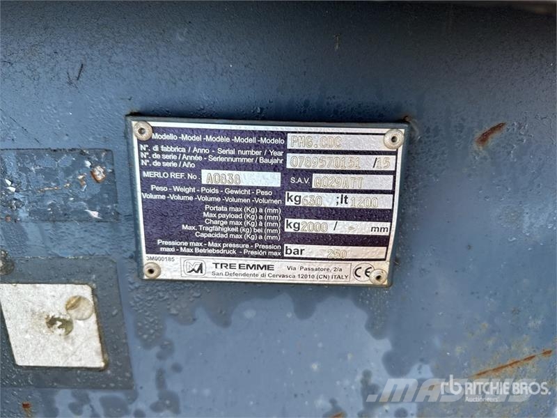  TreEmme PMG.CDC 2300 mm Godet Bucket Kašike / Korpe