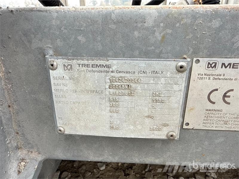  Treemme PTEZ.CDC.PP A1827.1Z Telehandler Personnel معدات البناء - غير ذلك