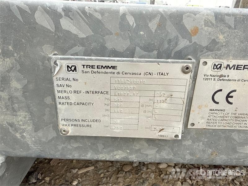  Treemme PTEZ.CDC.PP ZM2-A1827 Telehandler Personne معدات البناء - غير ذلك
