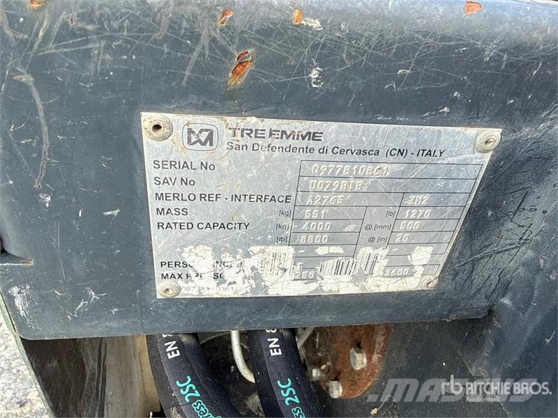 Treemme SW-4T ZM2 A2765/4150 Telehandler Winch Att Diger