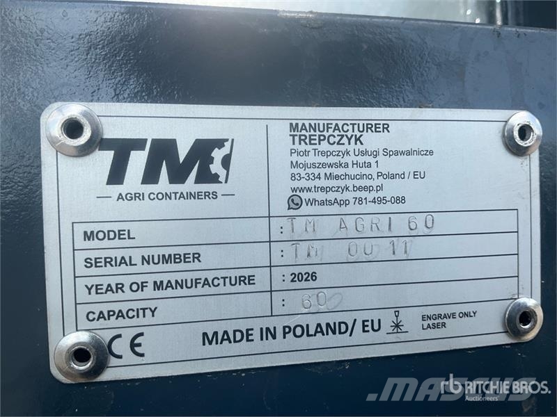  Trepczyk TM AGRI 60 60 m3 Manure Tank (Unused) Düngemittelverteiler