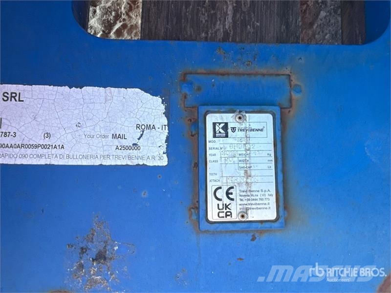 Trevi Benne 100 Bracket Quick Coupler Pikakytkimet