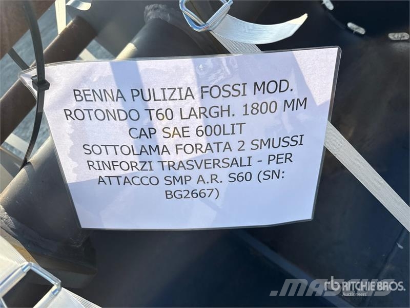 Trevi Benne T60 Cleanup 1800 mm Bucket Kauhat