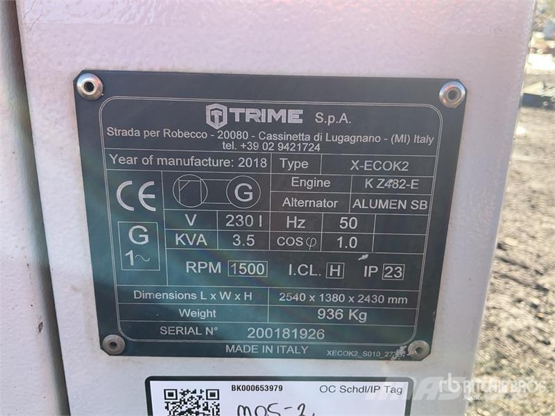 Trime X-ECOK2 3.5 kVA Light Tower Light towers