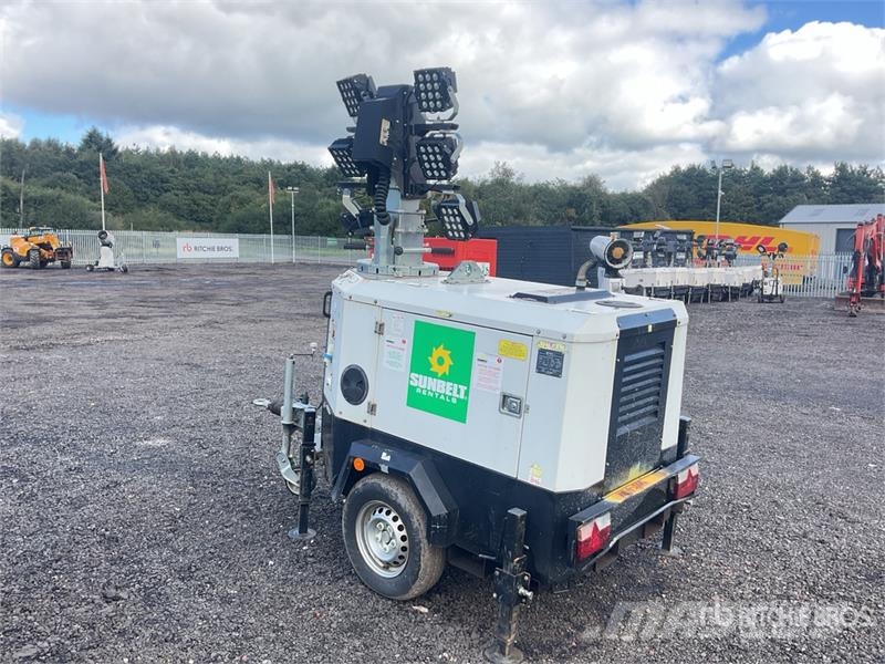Trime X-Hybrid 3.5 kVA Light Tower Valopylväät