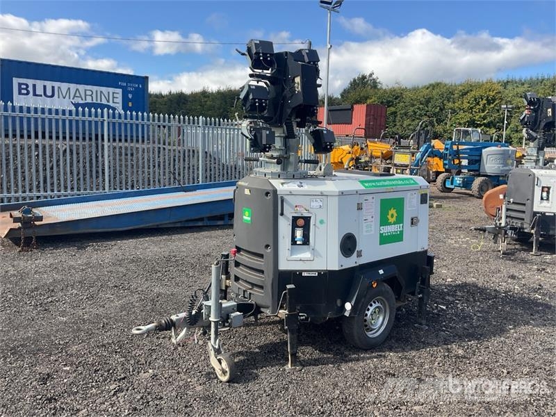 Trime X-Hybrid 3.5 kVA Light Tower Valopylväät