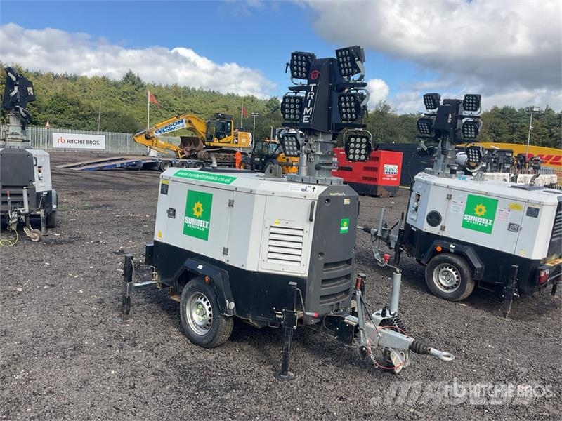 Trime X-Hybrid 3.5 kVA Light Tower Valopylväät