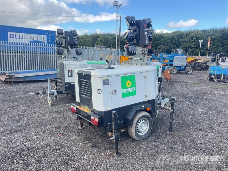 Trime X-Hybrid 3.5 kVA Light Tower Valopylväät