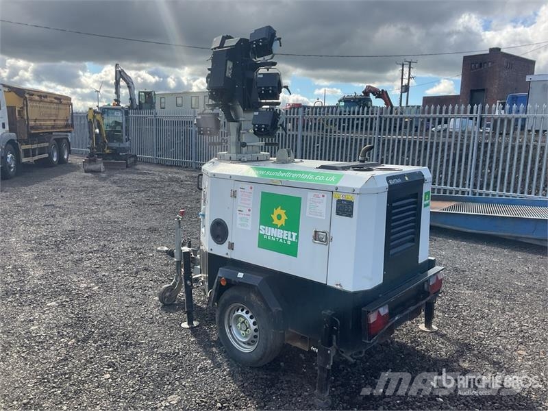 Trime X-Hybrid 3.5 kVA Light Tower Valopylväät