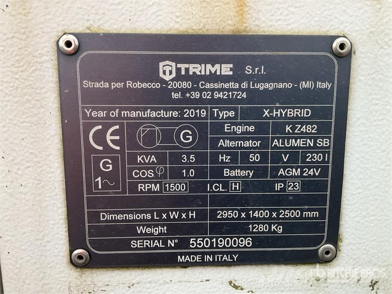 Trime X-Hybrid 3.5 kVA Light Tower Πύργοι προβολέων