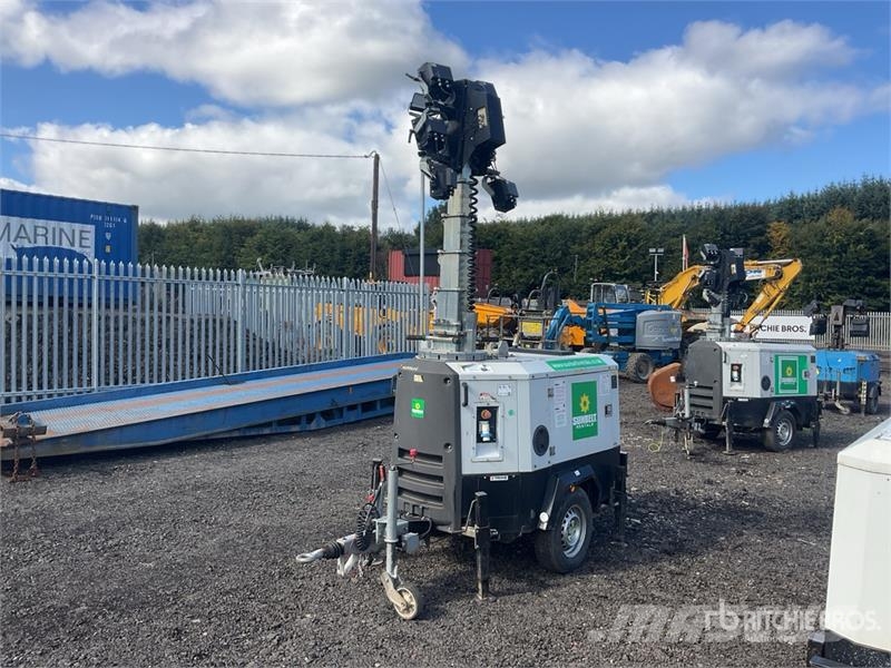 Trime X-Hybrid 3.5 kVA Light Tower Valopylväät