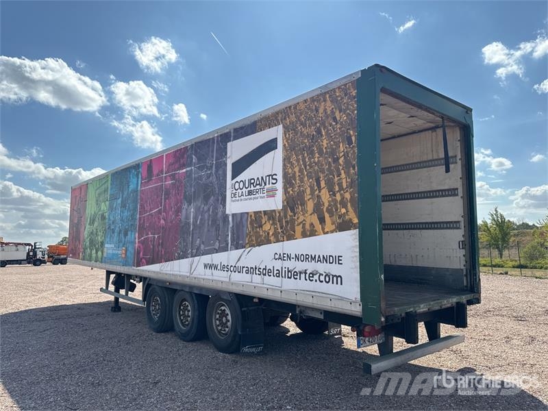Trouillet SRD338G Tri/A Semi-Remorque Fourgon 3 Essieux Van Причепи-фургони