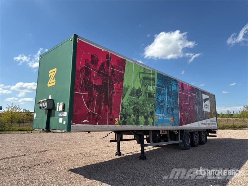 Trouillet SRD338G Tri/A Semi-Remorque Fourgon 3 Essieux Van Причепи-фургони