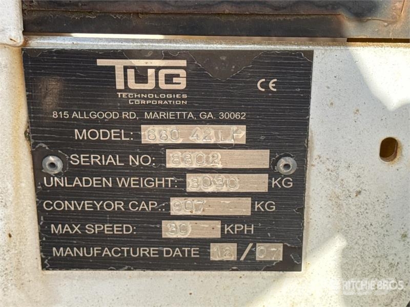Tug T660 Tapis A Bagages Autotractes Belt Loader L Lantbruk - Övrigt