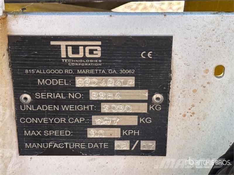 Tug T660 Tapis A Bagages Autotractes Belt Loader L Lantbruk - Övrigt