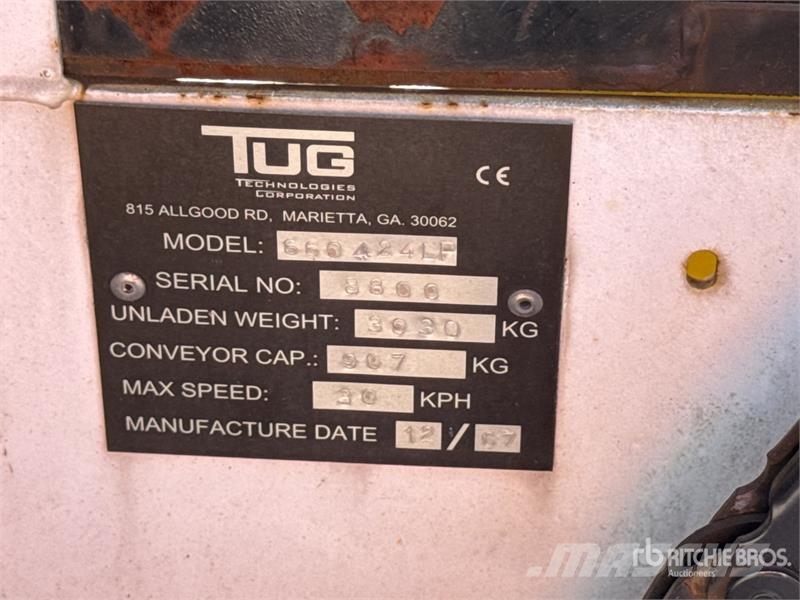  Tug T660 Tapis A Bagages Autotractes Belt Loader L Lantbruk - Övrigt
