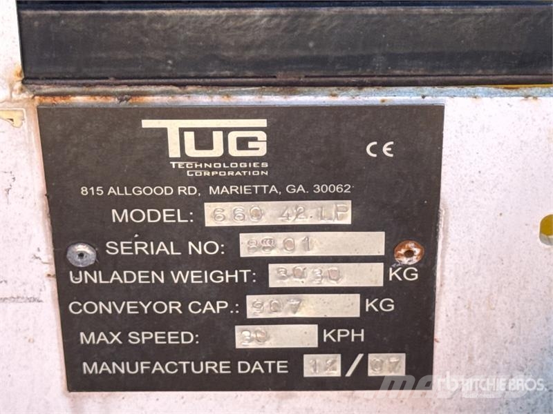 Tug T660 Tapis A Bagages Autotractes Belt Loader L Lantbruk - Övrigt