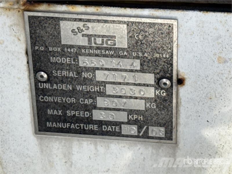 Tug T660 Tapis A Bagages Autotractes Belt Loader D Lantbruk - Övrigt
