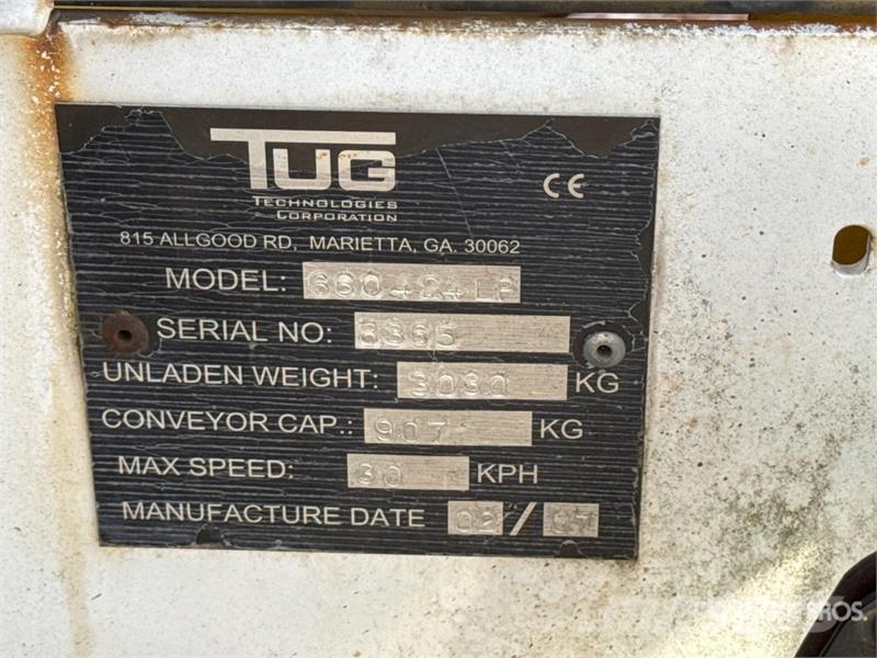 Tug T660 Tapis A Bagages Autotractes Belt Loader L Lantbruk - Övrigt