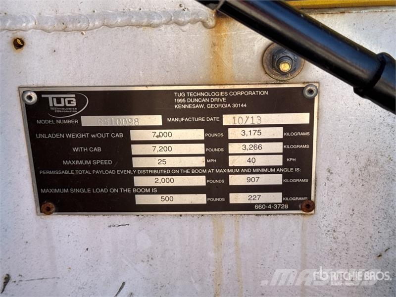 Tug T660 Tapis A Bagages Autotractes Belt Loader L Lantbruk - Övrigt
