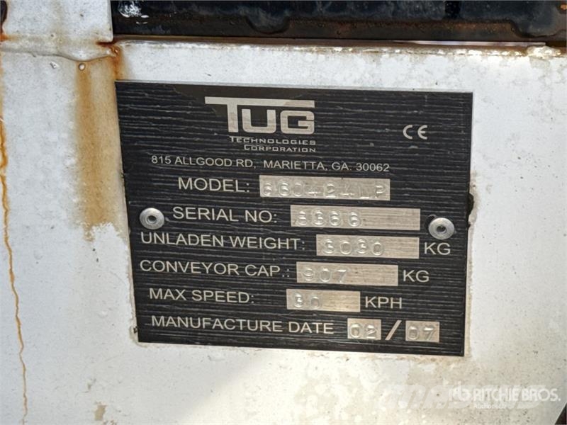  Tug T660 Tapis A Bagages Autotractes Belt Loader L Lantbruk - Övrigt