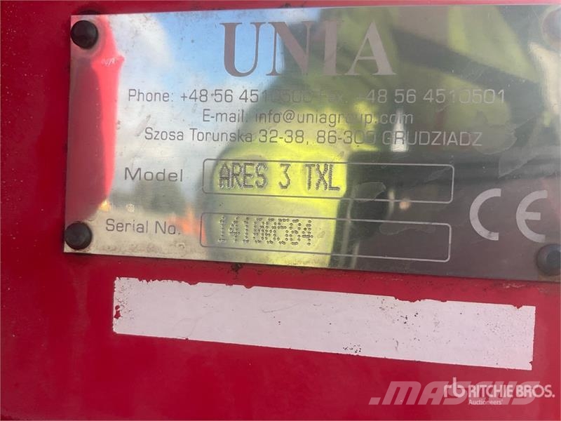 Unia Ares TXL30 Disc Harrow زحافات ساحقة
