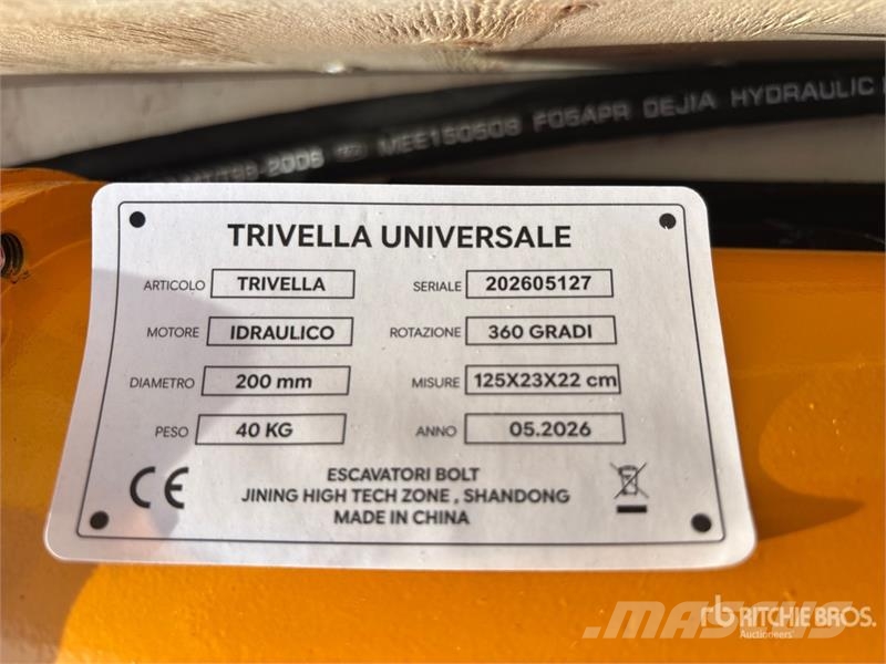 Universal Excavator Auger Навесные гидробуры