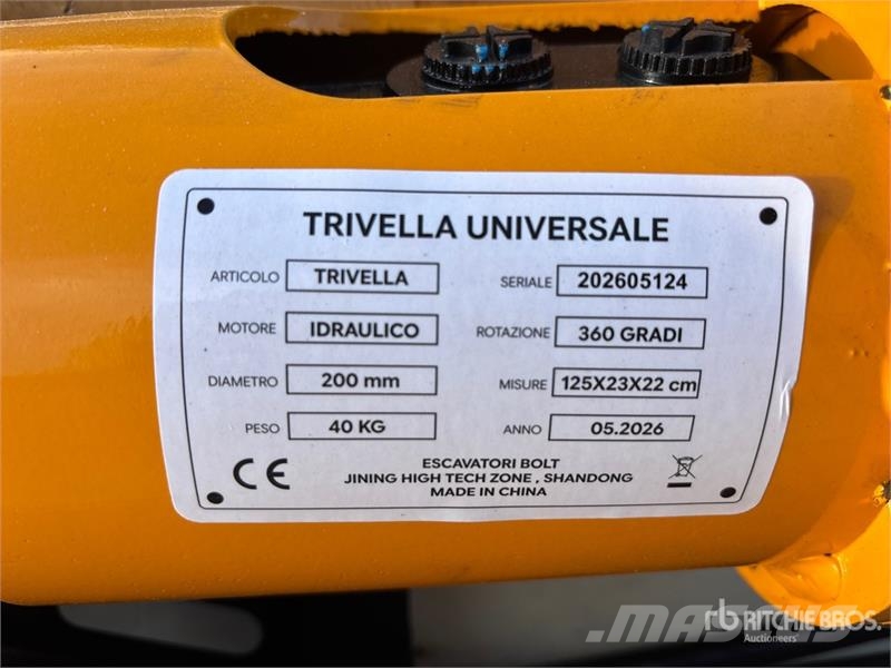 Universal Excavator Auger Навесные гидробуры