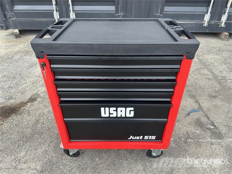 Usag JUST 515 Big Black Red Tool Cabinet (Unused) Gradbeništvo - drugo