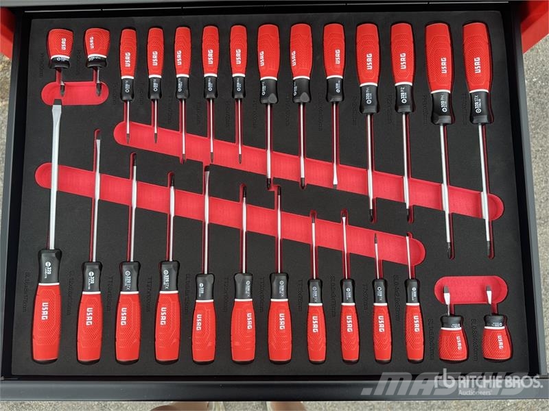 Usag JUST 515 Big Black Red Tool Cabinet Gradbeništvo - drugo