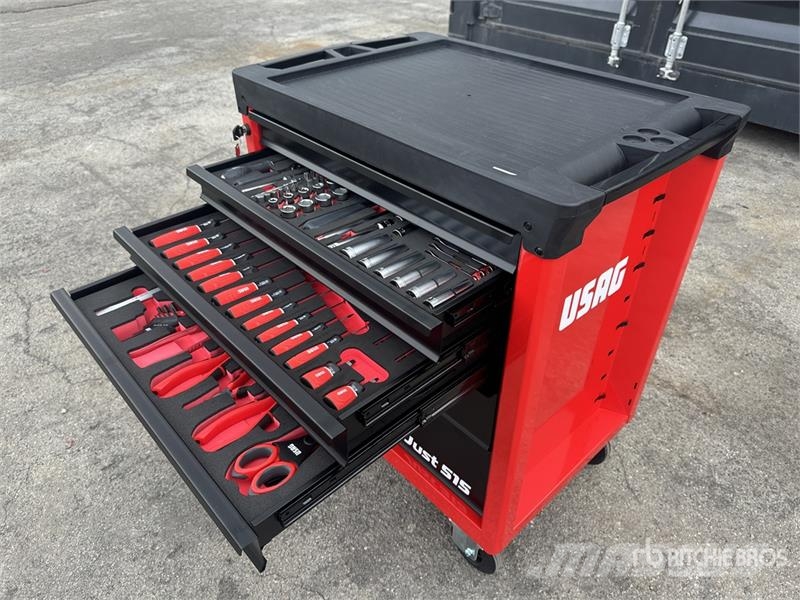 Usag JUST 515 Big Black Red Tool Cabinet Gradbeništvo - drugo