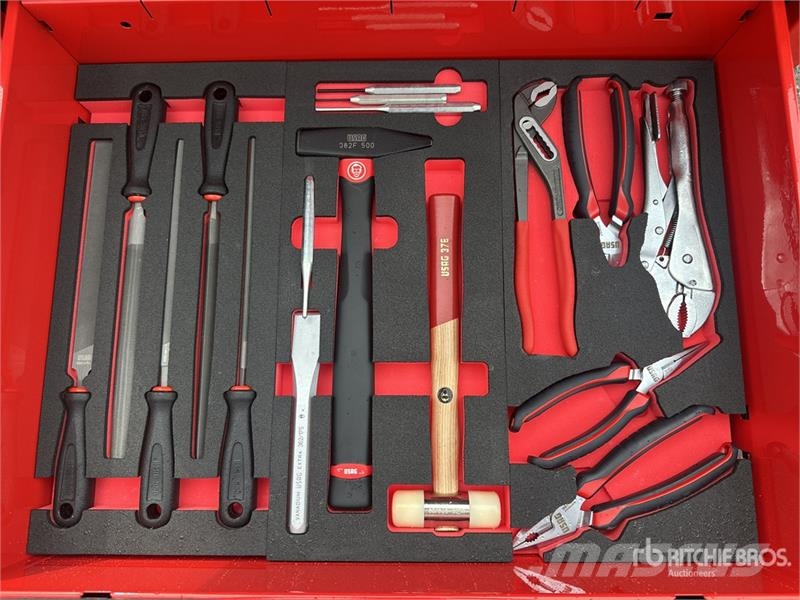 Usag START 516 Big Black Red Tool Cabinet (Unused) Gradbeništvo - drugo