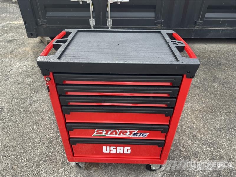 Usag START 516 Big Black Red Tool Cabinet Gradbeništvo - drugo