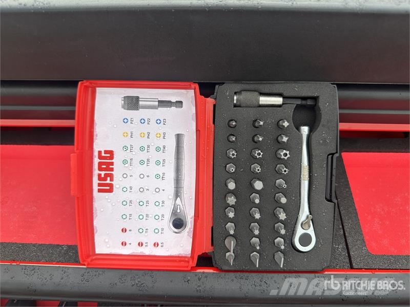 Usag START 516 Big Black Red Tool Cabinet (Unused) Gradbeništvo - drugo