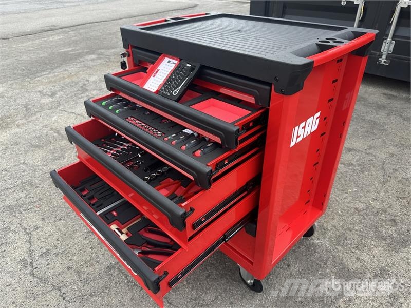 Usag START 516 Big Black Red Tool Cabinet (Unused) Gradbeništvo - drugo