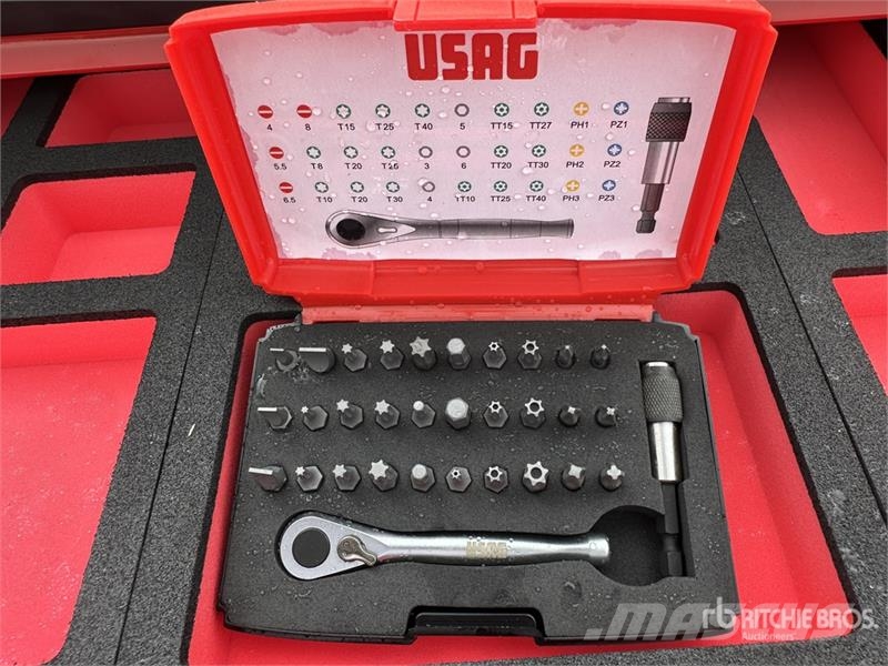 Usag START 516 Big Black Red Tool Cabinet (Unused) Gradbeništvo - drugo