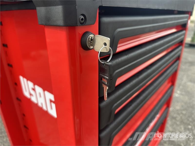 Usag START 516 Big Black Red Tool Cabinet (Unused) Gradbeništvo - drugo