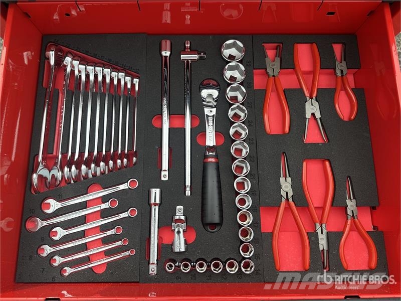 Usag START 516 Big Black Red Tool Cabinet (Unused) Gradbeništvo - drugo