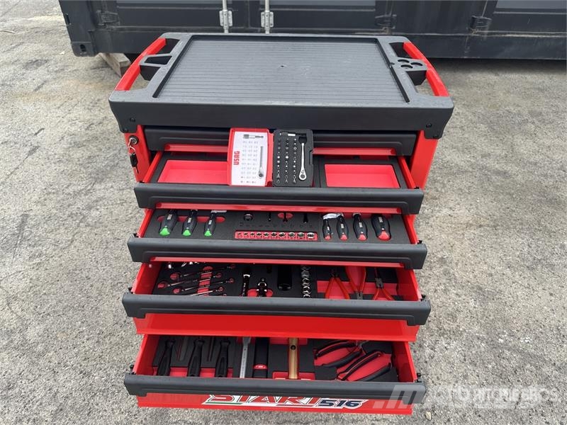 Usag START 516 Big Black Red Tool Cabinet (Unused) Gradbeništvo - drugo