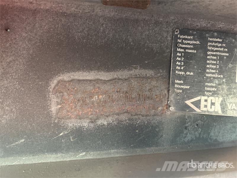 Van Eck Tri/A Refrigerated Trailer 冷凍冷蔵トレーラー