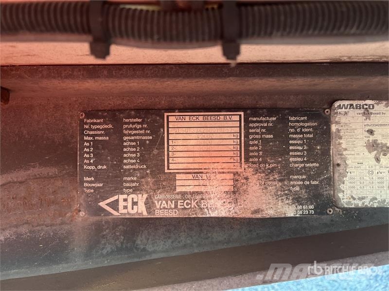Van Eck Tri/A Refrigerated Trailer 冷凍冷蔵トレーラー